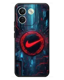 Чохол для Xiaomi Redmi Note 17 Pro Max з картинкою «Техногенний стиль Nike»