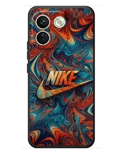 Чохол для Xiaomi Redmi Note 17 Pro Max з картинкою «Nike в абстракції»