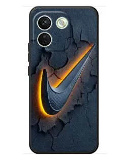 Чохол для Xiaomi Redmi Note 17 Pro Max з картинкою «Об'ємний логотип Найк»
