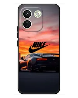 Чохол для Xiaomi Redmi Note 17 Pro Max з картинкою «Nike та суперкар»