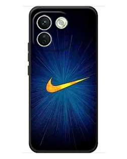 Чохол для Xiaomi Redmi Note 17 Pro Max з картинкою «Синій пульс Nike»