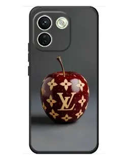Чохол для Xiaomi Redmi Note 17 Pro Max з картинкою «Червоне яблуко LV»