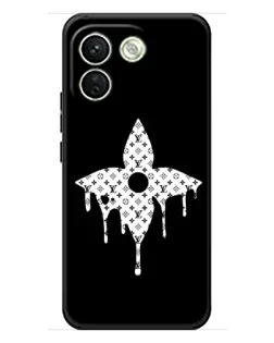 Чохол для Xiaomi Redmi Note 17 Pro Max з картинкою «Квіткова монограма»