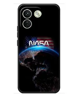 Чехол для Xiaomi Redmi Note 17 Pro Max с картинкой «Земля из космоса NASA» Чехол для Xiaomi Redmi Note 17 Pro Max с картинкой «Земля из космоса NASA»