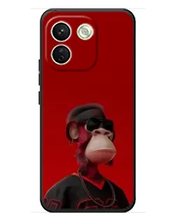 Чохол для Xiaomi Redmi Note 17 Pro Max з картинкою «Bored Ape в червоному» Чохол для Xiaomi Redmi Note 17 Pro Max з картинкою «Bored Ape в червоному»