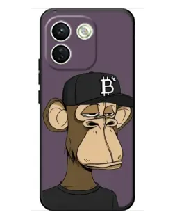 Чохол для Xiaomi Redmi Note 17 Pro Max з картинкою «Bored Ape в кепці»