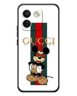 Чохол для Xiaomi Redmi Note 17 Pro Max з картинкою «Міккі Маус Gucci — смуги» Чохол для Xiaomi Redmi Note 17 Pro Max з картинкою «Міккі Маус Gucci — смуги»