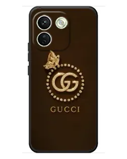 Чохол для Xiaomi Redmi Note 17 Pro Max з картинкою «Gucci — золотий метелик» Чохол для Xiaomi Redmi Note 17 Pro Max з картинкою «Gucci — золотий метелик»