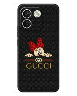Чохол для Xiaomi Redmi Note 17 Pro Max з картинкою «Мінні Маус Gucci — чорний» Чохол для Xiaomi Redmi Note 17 Pro Max з картинкою «Мінні Маус Gucci — чорний»