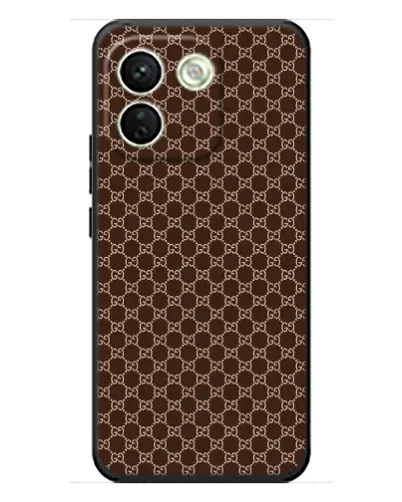 Чохол для Xiaomi Redmi Note 17 Pro Max з картинкою «Gucci — шоколадна сітка» Чохол для Xiaomi Redmi Note 17 Pro Max з картинкою «Gucci — шоколадна сітка»