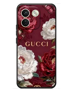 Чохол для Xiaomi Redmi Note 17 Pro Max з картинкою «Gucci — бордові троянди» Чохол для Xiaomi Redmi Note 17 Pro Max з картинкою «Gucci — бордові троянди»