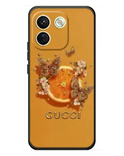 Чохол для Xiaomi Redmi Note 17 Pro Max з картинкою «Gucci — золоті метелики» Чохол для Xiaomi Redmi Note 17 Pro Max з картинкою «Gucci — золоті метелики»