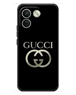 Чохол для Xiaomi Redmi Note 17 Pro Max з картинкою «Gucci — золото на чорному» Чохол для Xiaomi Redmi Note 17 Pro Max з картинкою «Gucci — золото на чорному»