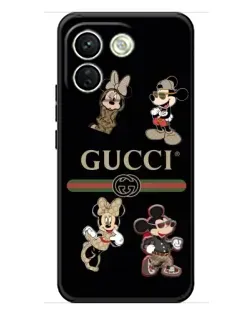 Чохол для Xiaomi Redmi Note 17 Pro Max з картинкою «Gucci — герої Disney та монограма» Чохол для Xiaomi Redmi Note 17 Pro Max з картинкою «Gucci — герої Disney та монограма»