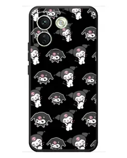 Чехол для Xiaomi Redmi Note 17 Pro Max с картинкой «Черный паттерн Kuromi» Чехол для Xiaomi Redmi Note 17 Pro Max с картинкой «Черный паттерн Kuromi»