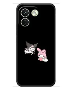 Чехол для Xiaomi Redmi Note 17 Pro Max с картинкой «My Melody и Kuromi» Чехол для Xiaomi Redmi Note 17 Pro Max с картинкой «My Melody и Kuromi»