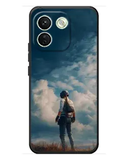 Чехол для Xiaomi Redmi Note 17 Pro Max с картинкой «Герой PUBG на скале» Чехол для Xiaomi Redmi Note 17 Pro Max с картинкой «Герой PUBG на скале»