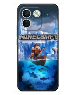 Чохол для Xiaomi Redmi Note 17 Pro Max з картинкою «Minecraft льодянийсвіт» Чохол для Xiaomi Redmi Note 17 Pro Max з картинкою «Minecraft льодянийсвіт»