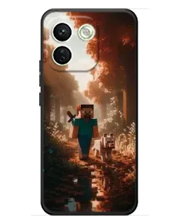 Чохол для Xiaomi Redmi Note 17 Pro Max з картинкою «Стів у лісі» Чохол для Xiaomi Redmi Note 17 Pro Max з картинкою «Стів у лісі»