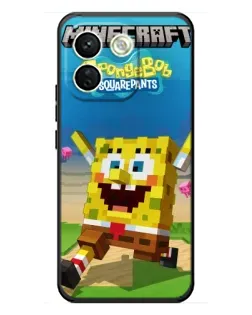 Чохол для Xiaomi Redmi Note 17 Pro Max з картинкою «Губка Боб Minecraft» Чохол для Xiaomi Redmi Note 17 Pro Max з картинкою «Губка Боб Minecraft»