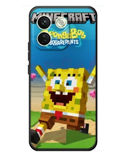 Чехол для Xiaomi Redmi Note 17 Pro Max с картинкой «Губка Боб Minecraft» Чехол для Xiaomi Redmi Note 17 Pro Max с картинкой «Губка Боб Minecraft»