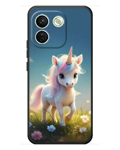 Чохол для Xiaomi Redmi Note 17 Pro Max з картинкою «Єдиноріг на галявині»