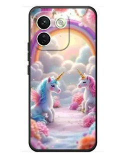 Чохол для Xiaomi Redmi Note 17 Pro Max з картинкою «Веселка і єдинороги» Чохол для Xiaomi Redmi Note 17 Pro Max з картинкою «Веселка і єдинороги»