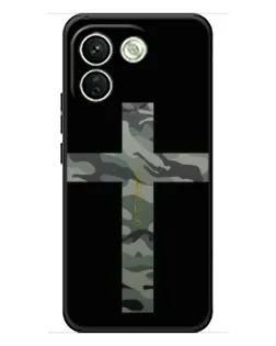 Чохол для Xiaomi Redmi Note 17 Pro Max з картинкою «Мілітарі Хрест»