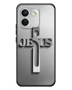 Чехол для Xiaomi Redmi Note 17 Pro Max с картинкой «Металлический крест Jesus» Чехол для Xiaomi Redmi Note 17 Pro Max с картинкой «Металлический крест Jesus»