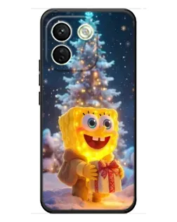 Чохол для Xiaomi Redmi Note 17 Pro Max з картинкою «Різдвяний Спанч Боб» Чохол для Xiaomi Redmi Note 17 Pro Max з картинкою «Різдвяний Спанч Боб»