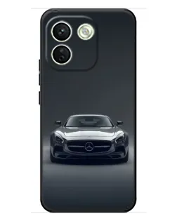 Чохол для Xiaomi Redmi Note 17 Pro Max з картинкою «Mercedes на чорному»