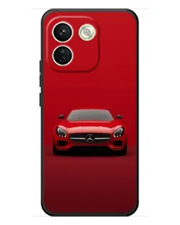 Чохол для Xiaomi Redmi Note 17 Pro Max з картинкою «Червоний Mercedes AMG»