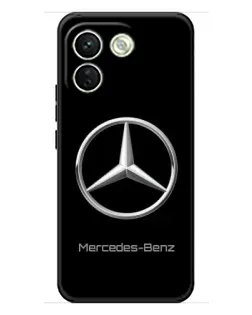 Чохол для Xiaomi Redmi Note 17 Pro Max з картинкою «Mercedes Silver Logo»