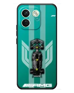 Чохол для Xiaomi Redmi Note 17 Pro Max з картинкою «Mercedes AMG Petronas»