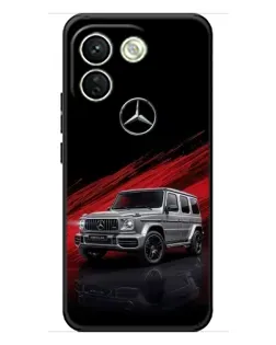 Чохол для Xiaomi Redmi Note 17 Pro Max з картинкою «Mercedes G-Class червоний»
