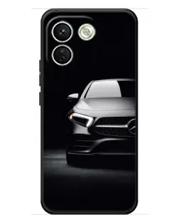 Чохол для Xiaomi Redmi Note 17 Pro Max з картинкою «Світло фар Mercedes»