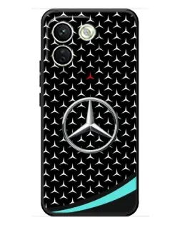 Чохол для Xiaomi Redmi Note 17 Pro Max з картинкою «Mercedes — бірюзовий акцент»