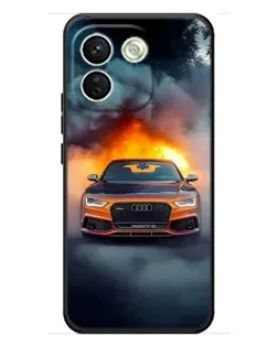 Чохол для Xiaomi Redmi Note 17 Pro Max з картинкою «Audi у вогняному диму» Чохол для Xiaomi Redmi Note 17 Pro Max з картинкою «Audi у вогняному диму»