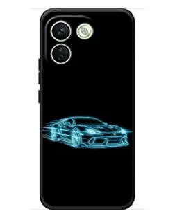 Чехол для Xiaomi Redmi Note 17 Pro Max с картинкой «Неоновый контур Lamborghini» Чехол для Xiaomi Redmi Note 17 Pro Max с картинкой «Неоновый контур Lamborghini»