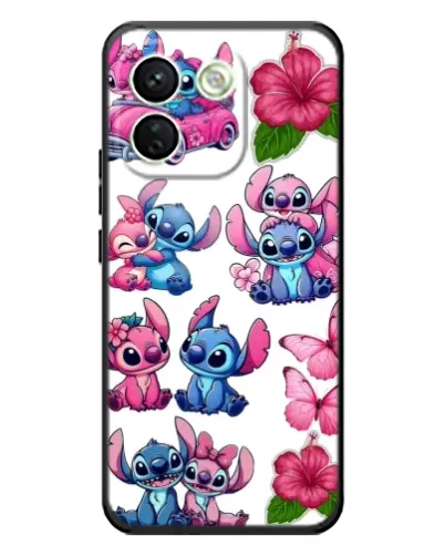 Чохол для Xiaomi Redmi Note 17 Pro Max з картинкою «Стікери Stitch та Angel» Чохол для Xiaomi Redmi Note 17 Pro Max з картинкою «Стікери Stitch та Angel»