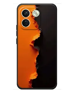 Чохол для Xiaomi Redmi Note 17 Pro Max з картинкою «Помаранчевий розлом»