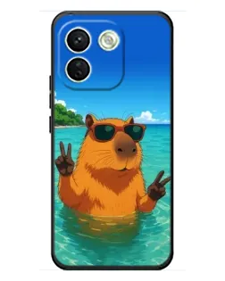 Чохол для Xiaomi Redmi Note 17 Pro Max з картинкою «Морська капібара» Чохол для Xiaomi Redmi Note 17 Pro Max з картинкою «Морська капібара»