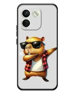 Чохол для Xiaomi Redmi Note 17 Pro Max з картинкою «Капібара репер даб» Чохол для Xiaomi Redmi Note 17 Pro Max з картинкою «Капібара репер даб»
