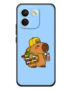 Чохол для Xiaomi Redmi Note 17 Pro Max з картинкою «Капібара на скейті» Чохол для Xiaomi Redmi Note 17 Pro Max з картинкою «Капібара на скейті»