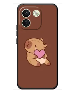 Чохол для Xiaomi Redmi Note 17 Pro Max з картинкою «Капібара з серцем» Чохол для Xiaomi Redmi Note 17 Pro Max з картинкою «Капібара з серцем»