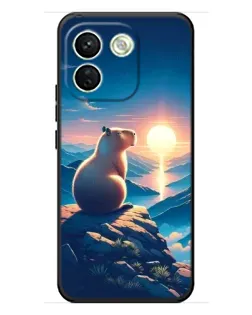 Чохол для Xiaomi Redmi Note 17 Pro Max з картинкою «Захід сонця з капібарою» Чохол для Xiaomi Redmi Note 17 Pro Max з картинкою «Захід сонця з капібарою»