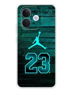 Чехол для Xiaomi Redmi Note 17 Pro с картинкой «Jordan Cyan 23» Чехол для Xiaomi Redmi Note 17 Pro с картинкой «Jordan Cyan 23»