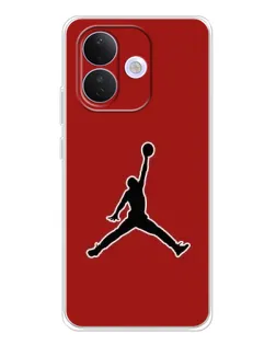 Чехол для Xiaomi Redmi Note 17 Pro с картинкой «Jordan Red Back» Чехол для Xiaomi Redmi Note 17 Pro с картинкой «Jordan Red Back»