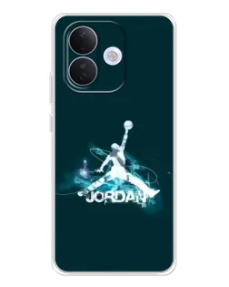 Чехол для Xiaomi Redmi Note 17 Pro с картинкой «Jordan Blue Fire» Чехол для Xiaomi Redmi Note 17 Pro с картинкой «Jordan Blue Fire»
