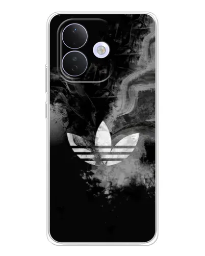 Чехол для Xiaomi Redmi Note 17 Pro с картинкой «Абстрактный дым Adidas»